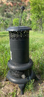 Vintage Perfection 525 Black Oil Kerosene Parlor Cabin Heater Stove With Burner