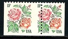 Errors Mint Us Pair Of  misperf  Stamp  Scott  1737   mnh 