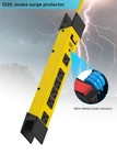 6-outlet Heavy Duty Surge Protector Power Strip 15 Feet Long Cord 1225 Joule 15a