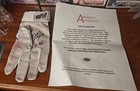 2016 Mike Trout Signed Auto Game Used Inscribed G u Mvp Season Batting Glove 