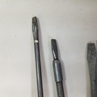 Lot Of 7 Vintage Antique Flathead Screw Drivers Screwdrivers Flex Hunter Etc