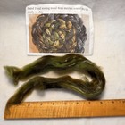 Merino Wool Roving Blend With Tencel Hand Dyed Superfine Combed Top Felting