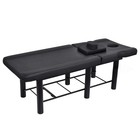 Black brown Heavyduty Wide Massage Table Facial Bed Salon Beauty W headrest