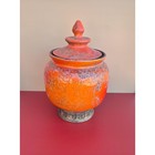 Bitossi By Aldo Londi For Rosenthal Netter Pagoda Shaped Lidded Jar  Italy 1960s