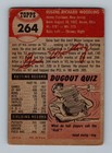 1953 Topps  264 Gene Woodling Low Grade Vintage High   Baseball Card