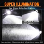 2x 4  120w Round Led Offroad Driving Spot Lights Work Pods Headlighs Fog 4wd Atv