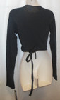 Xla Thermal Ballet Long Sleeve Wrap With Thumbholes Body Wrappers  7390 Black