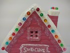 Vintage Christmas Ceramic Mold Light Santa Clause House Bulbs Hand Painted