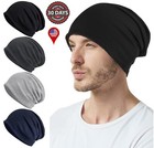 Slouch Beanie Cap Men Cotton Blended Winter Warm Casual Hat Women Cap Gift Usa