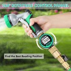 2pc-restmo Water Flow Meter With 360   Rotatable Control Panel  Measured Aquarium