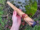 Native American Oak Flute  wind  - Hand Made - Very Deep Sound Sound Healing Ves