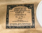 Player Piano Roll Ampico 5543-f Narcissus Nevin