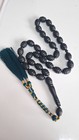     amber Prayer Beads Amber Rosary 33 Carvings Amber Beads 72g    