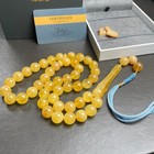 Honey Amber Misbaha 45 Beads 13mm 72 5g Prayer Beads