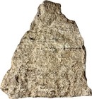 Ancient 300 Ce Gray Gandharan Bodhisattva Maitreya Schist - Height 4-1 2 