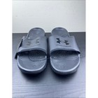 Under Armour Ignite Select Black Men s Size 18 Slide Sandals Logo Comfort