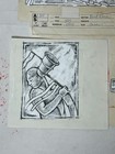 Bob Boyle Animation Storyboard Hand Drawing Production Art
