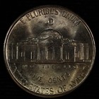 Jefferson Silver War Nickel  1943 D  Brilliant Uncirculated  Lot   9041-9-123