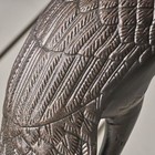 Mark Outdoor Dark Bronze Aluminum Crane heron Statues  set Of 2 