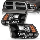 Quad Pickup Headlight Assembly Compatible With 2009-2018 Dodge Ram 1500 2010-201