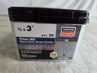 Simpson Thd37300hc30 Titen Hd 3 8  X 3  Heavy-duty Screw Anchor 30 Pack