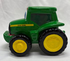 New John Deere Big John Bank Enesco Ceramic Kids Tractor Nib 1999