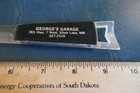 Vintage Advertising Letter Opener Silver Lake Mn George s Garage Lot 25-15-e