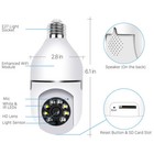 2 4g 5g Wifi Outdoor Light Bulb Security Camera Home Night Vision Wireless 1080p