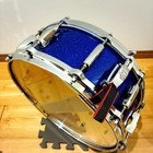 Pearl Masters All Maple Shell Snare Drum 14x5 5 Blue Sparkle With Case From Japa