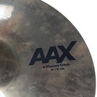 Sabian Aax 16 X-plosion Crash Cymbal Brilliant Finish B20 Bronze Pristine Cond