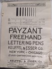 Keuffel   Esser K e Payzant Freehand Lettering Pens