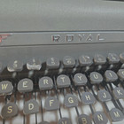Vtg 1950 s Royal Quiet De Luxe Portable Typewriter With Hard Case