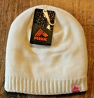 Rbx Fleece Lined Beanie - White- Girl s O s Nwt