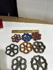 8  Vintage Water Faucet   Steam Valve Handles   Knobs Steampunk   Industrial