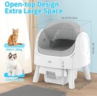 Brand New Automatic Self-cleaning Litter Box  With Cat Litter Mat And Trash Bags