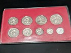 1980 Jamaica Coinage Set Brilliant Uncirculated Specimen Set Franklin Mint