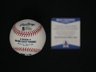 Luis Robert Signed Official Major League Baseball With Bas Coa