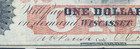 Maine Licoln County Wiscasset  1 Banknote  me 2910-05  - Fine Condition