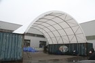 20 x40 x6 5  11oz Pe Canvas Fabric Building Shipping Container Canopy Shelter Us
