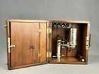 Vintage Robertson Thompson Steam Engine Indicatorn Case  Super Clean
