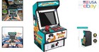 Mini Arcade Machine With 156 Classic Games And 2 8 Inch Color Display
