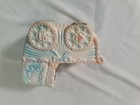 Vintage Relpo Baby Carriage Planter Blue Pink Ceramic Nursery Decor Japan Mcm