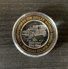 Imperial Palace Ip 999 Fine Silver  10 Dollar Gaming Token Las Vegas