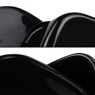 3-pack 10 Quart Small Dish Pan wash Basin Black