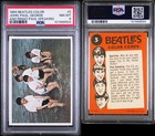1964 Beatles Color Card John  Paul  George    Ringo Paul Speaking Psa 8  5  Cc23