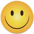 100 Happy Smile Face Car Magnets - Party Birthday Favors - Wholesale Lot