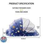 Mosquito Nets For Baby Cribs  Portable Folding Mosquito Net For Stroller  0-3
