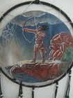 Handmade And Painted Authentic Native American Dream Catcher Artist Lobo 12 