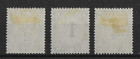 Fiji 1918 Postage Dues Sg d6 d7 d10 Mint  3v 