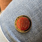 Alcoholics Anonymous Medallion Year 5 Blue Token Coin Sober  Bill W Dr Bob